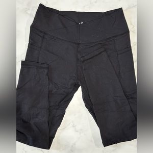 Crossover waist Pocket leggings